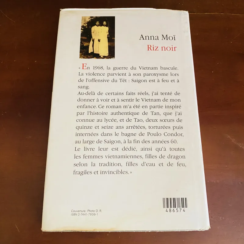 Riz noir roman - Anna Moï  775904