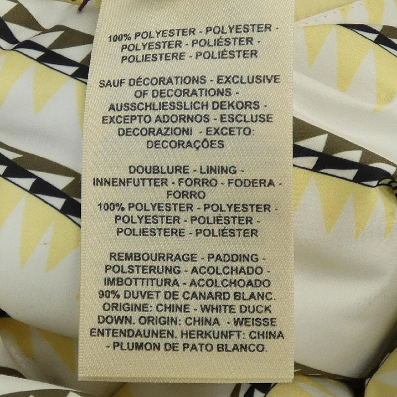 【Mã giảm giá】Áo khoác lông vũ HERMES 642183