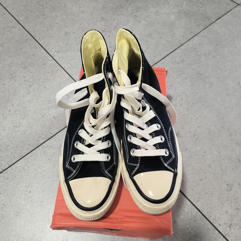 Giày thể thao cổ cao Converse All Star Chuck Taylor Đen  754628