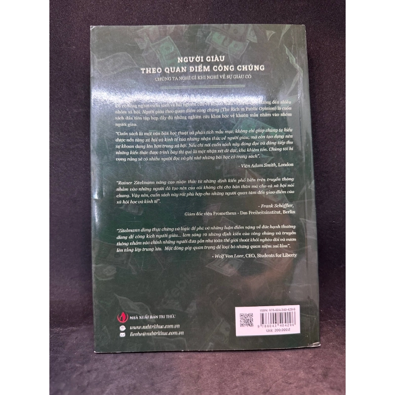 Người giàu theo quan điểm công chúng Mới 90% SBM1602 910738