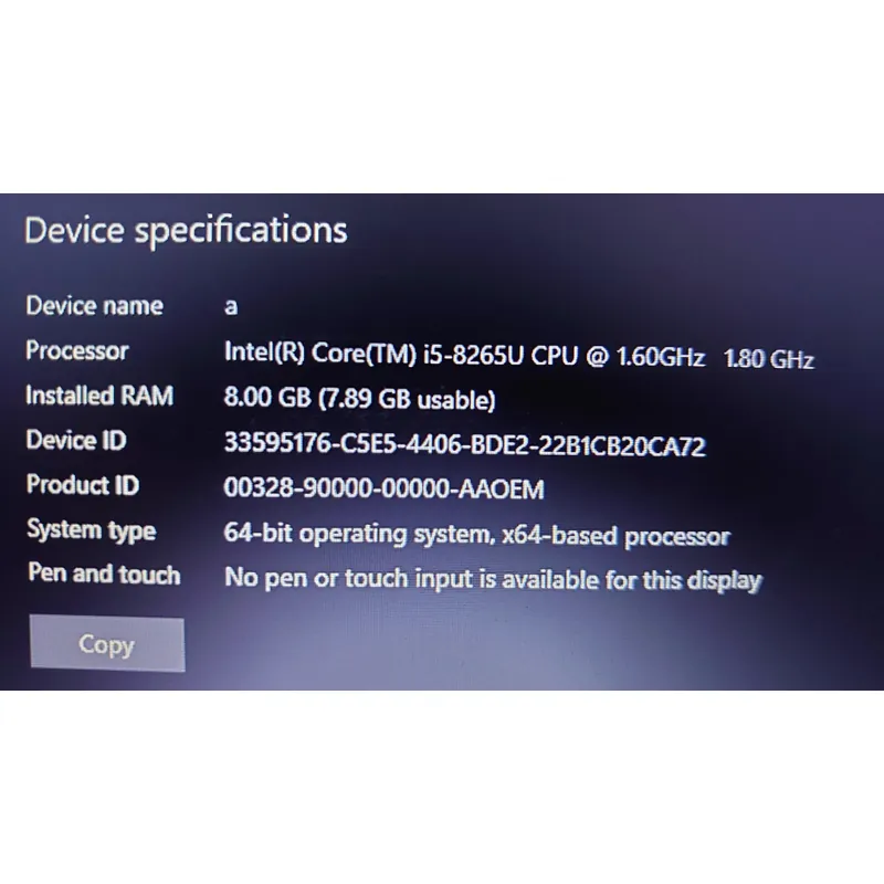 HP 15s du0000 591199