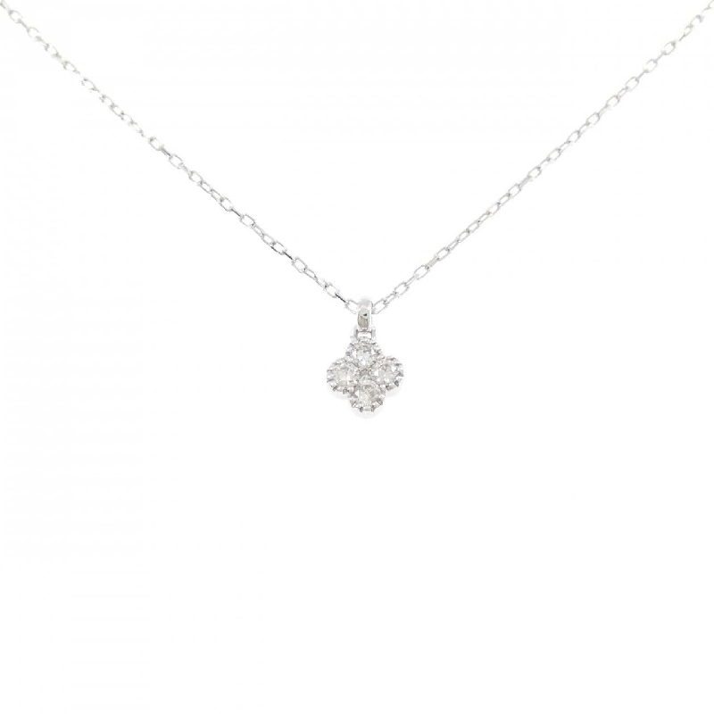 K18WG Dây chuyền kim cương 0.11CT - Hàng hiệu Authentic 856419