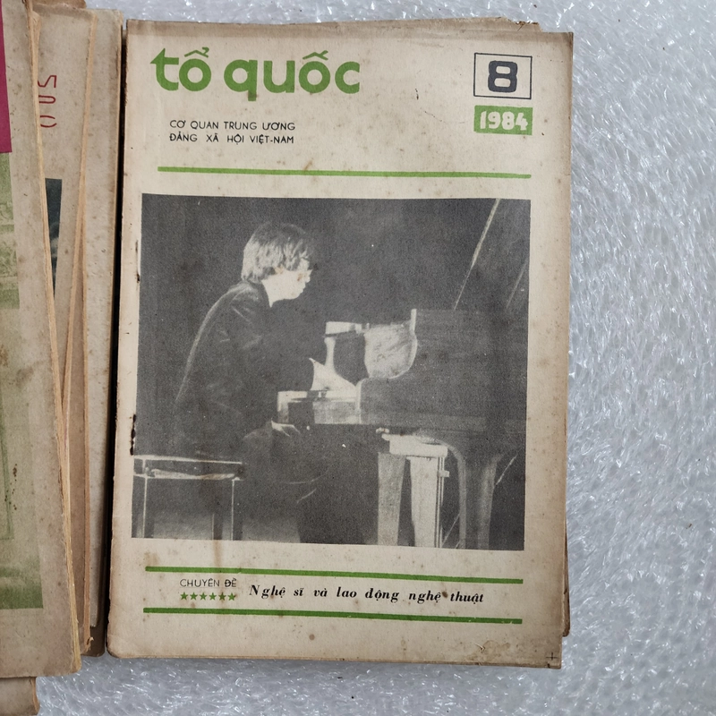 Báo Tổ quốc của Đảng Xã hội Việt Nam | 21 số từ 1979 đến 1988 nhiều số chuyên đề 452249