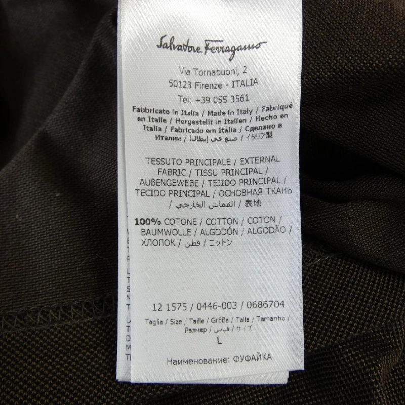 Áo polo SALVATORE FERRAGAMO - Hàng hiệu Authentic 886024