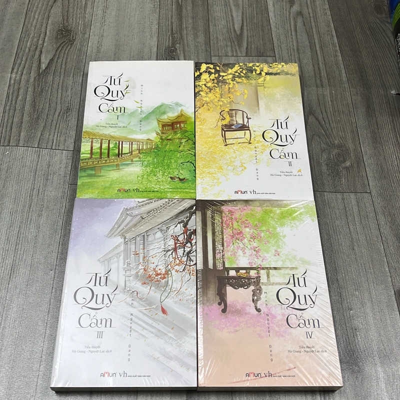 Tứ quý cẩm bộ 4 tập. 9b3 544933