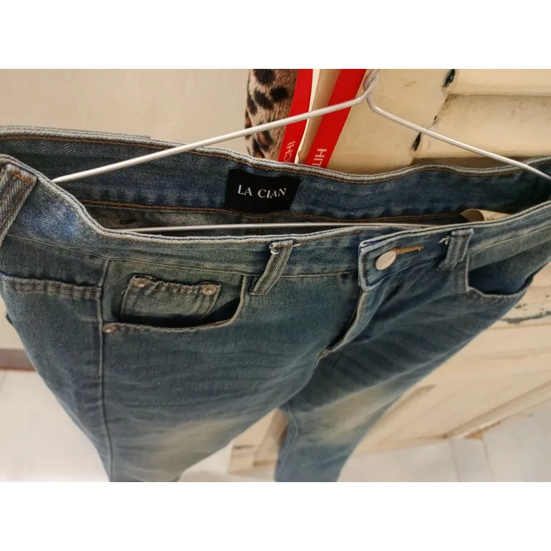 Quần jean wash loe  719360