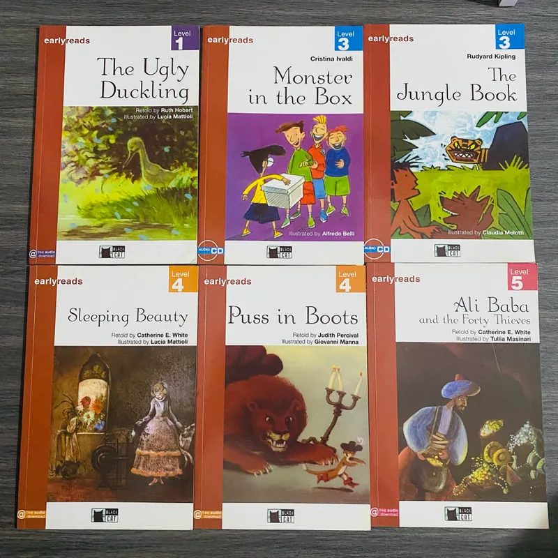 Early reads bộ 5 cuốn lever 1-3-4-5 564484