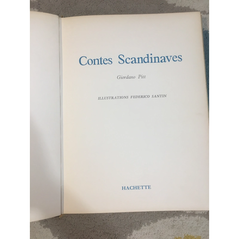 (1962) Contes Scandinaves  thần thoại bắc âu -Giordano Pitt. Illustrations Federico Santin 279227