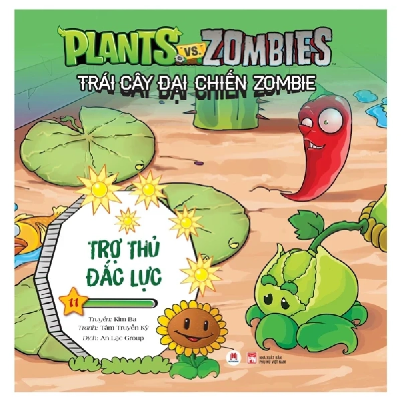 Trái Cây Đại Chiến Zombies - Tập 11: Trợ Thủ Đắc Lực - Cát Băng, Tâm Truyền Kỳ (Mới 100%) Truyện tranh, NXB Kim Đồng - SÁCH ĐẠI HỌC 488533