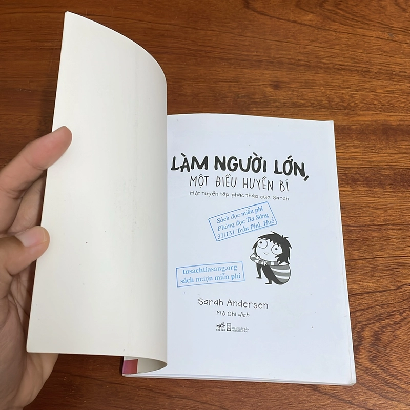 II Truyện Tranh: Làm Người Lớn _ Một Điều Huyền Bí - SARAH ANDERSEN - 2016 498643