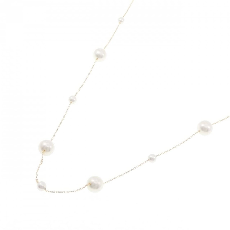 K18YG Ngọc trai Akoya Dây chuyền - Hàng hiệu Chính hãng 847208