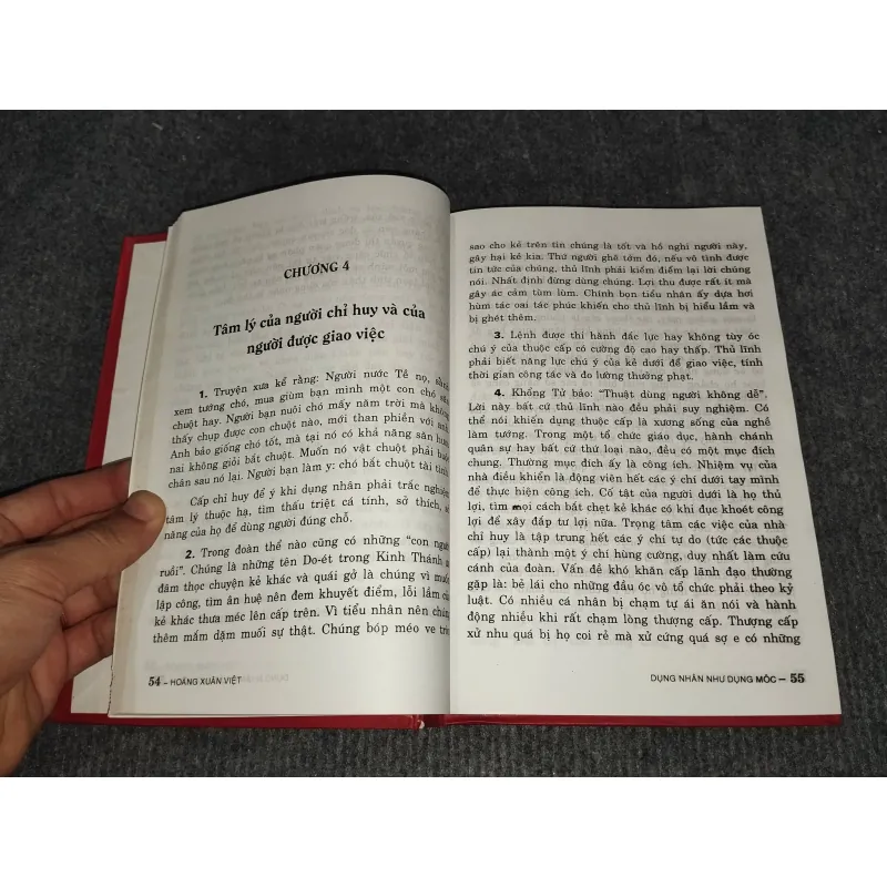 DỤNG NHÂN NHƯ DỤNG MỘC 991068