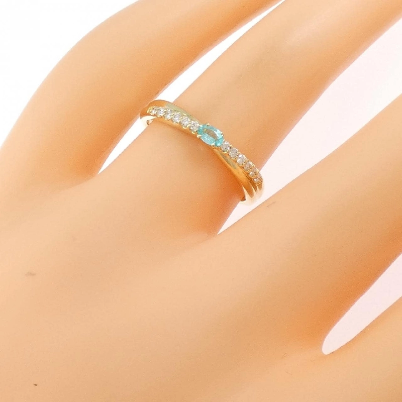 Nhẫn Tourmaline K18YG 0.07CT - Hàng hiệu Chính hãng 852570
