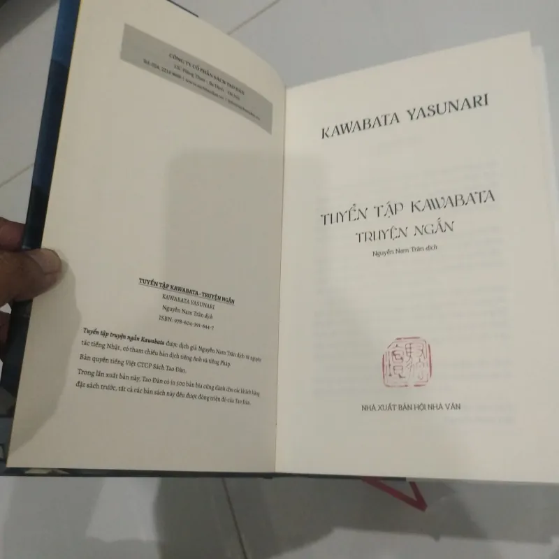 Tuyển Tập Truyện Ngắn Kawabata 976267