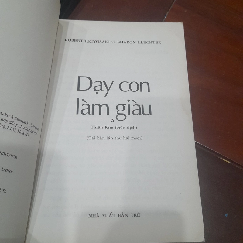 Dạy con LÀM GIÀU, để không có tiền tạo ra tiền 300445