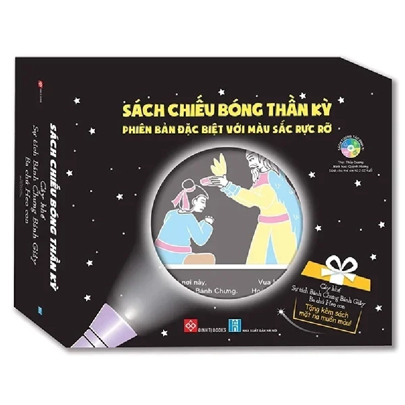 Boxset Sách Chiếu Bóng Thần Kỳ: Cây Khế + Sự Tích Bánh Chưng Bánh Giầy + Ba Chú Heo Con - Thùy Dương, Quỳnh Hương 284753