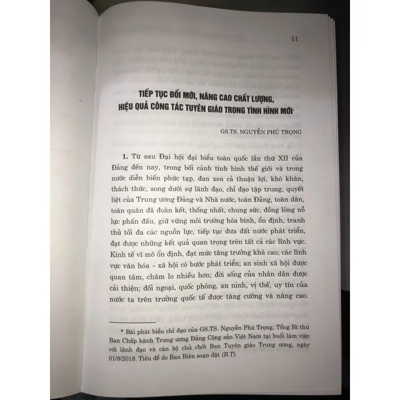 Báo cáo khoa học thường niên năm 2018 600411