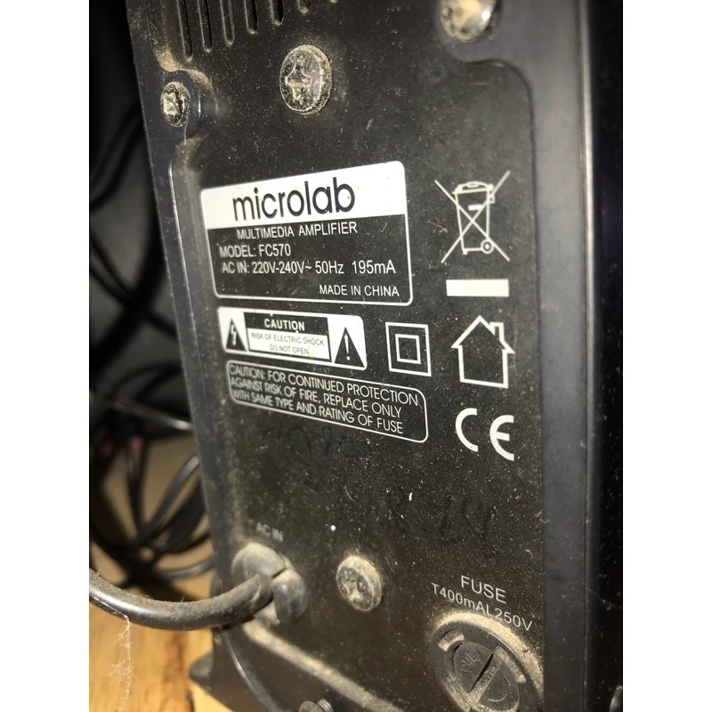 Bộ microlap  fc570 amply rời cũ đã bọc lại  ê căng  539427