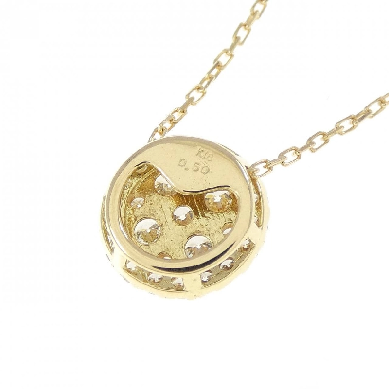 Dây chuyền kim cương K18YG 0.50CT - Hàng hiệu Chính hãng 858775