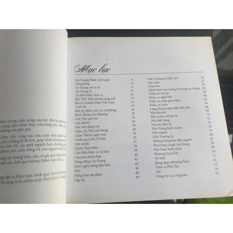 Sách Tập ca khúc Tình quê - Hồ Thanh Danh ấn bản mới 2023 698085