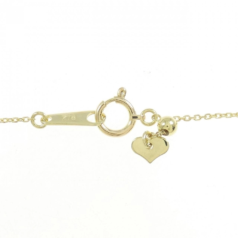 K18YG Sapphire Necklace 6.20CT - Hàng hiệu Authentic 862478