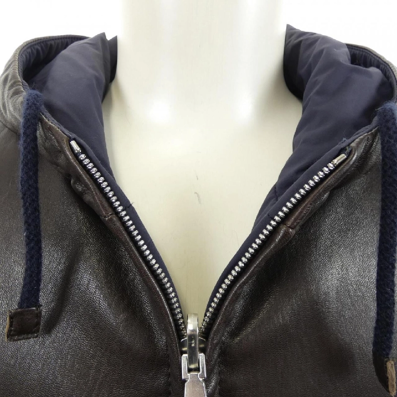 BRUNELLO CUCINELLI Áo khoác da - Hàng hiệu Authentic 890566