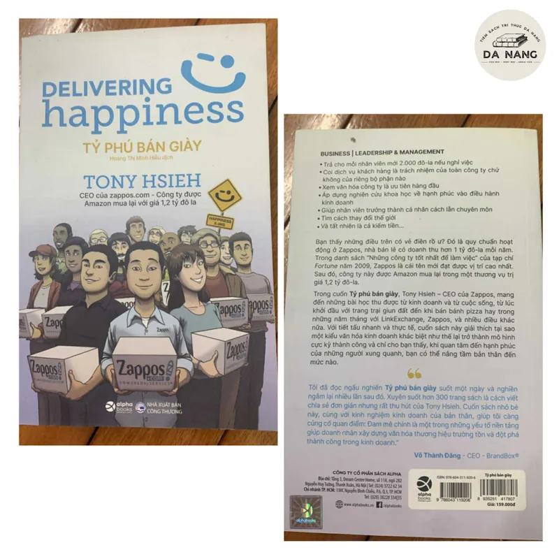 Delivering happiness tỷ phú bán giày  626759