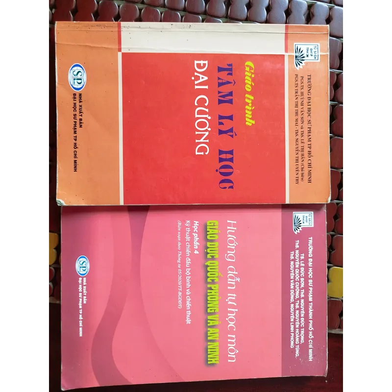 2 cuốn giáo trình tâm lý học và giáo dục quốc phòng an ninh 717613