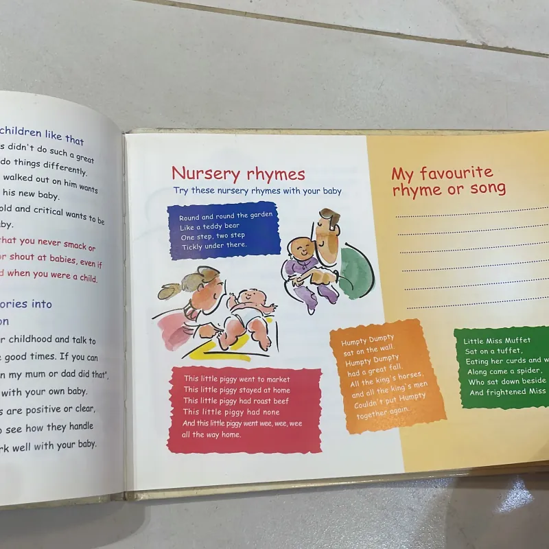 NGOẠI VĂN tiếng anh trẻ em : Baby’s First Year - nhật kí đầu đời của con - sách kinh điển 1027841