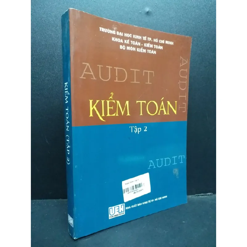 [Sách Cũ SCGR] Kiểm toán tập 2 2014 mới 90% quăng góc HCM1906 SÁCH KINH TẾ - TÀI CHÍNH - CHỨNG KHOÁN 681843