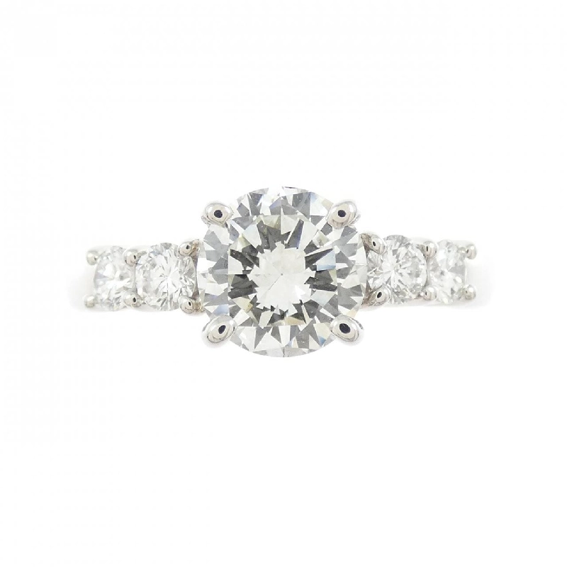 Nhẫn kim cương PT900 0.884CT H VS2 Good - Hàng hiệu Authentic 872672