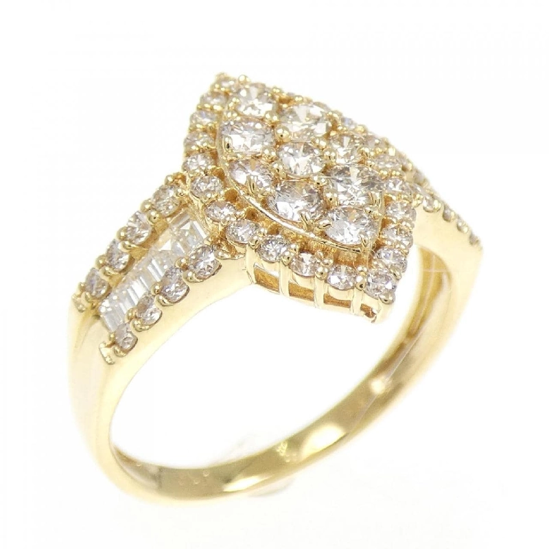 【Sản phẩm mới】Nhẫn kim cương K18YG 1.00CT 673646