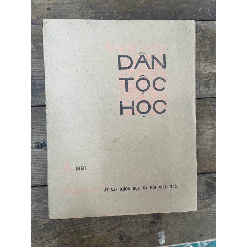Tạp Chí Dân Tộc Học - Viện Dân Tộc Học (Viện KHXH Việt Nam) 458008