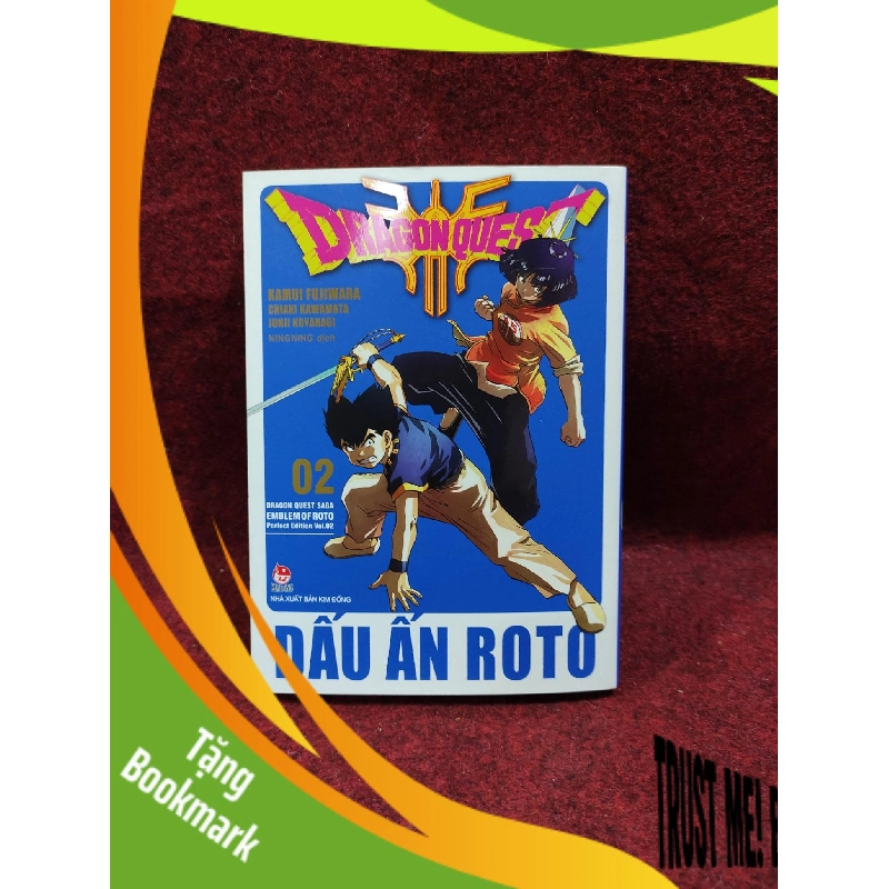 (TẶNG BOOKMARK) Dragon Quest Dấu Ấn RoTo tập 2 mới 90% 943530