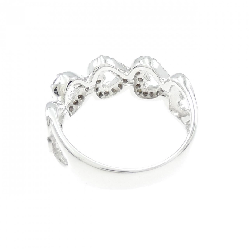 Nhẫn kim cương hình trái tim K18WG 0.24CT - Hàng hiệu Chính hãng 852766