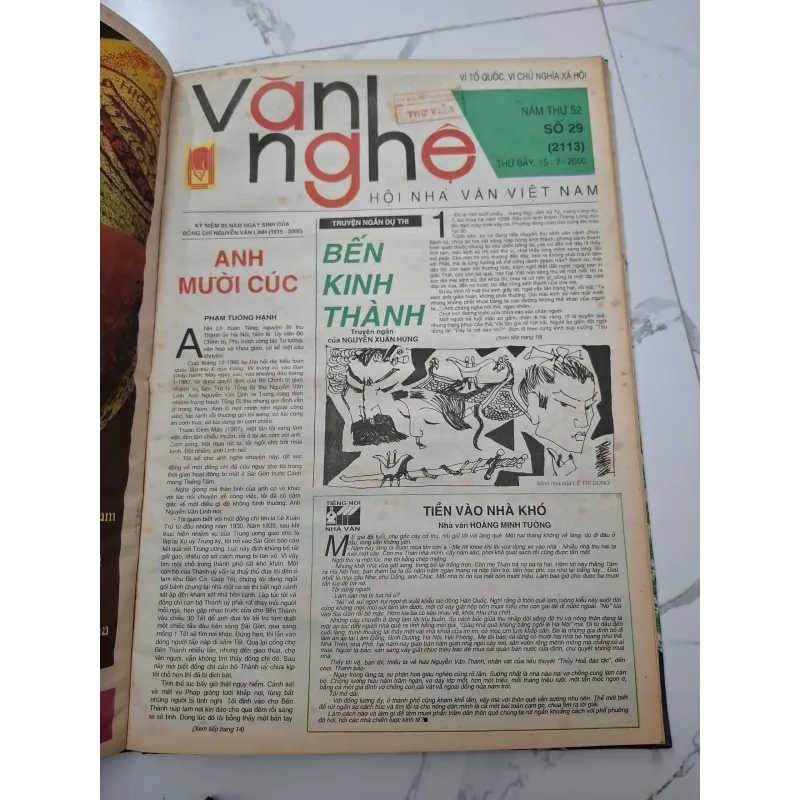 Báo Văn Nghệ 2000 số 17 đến số 35 799227