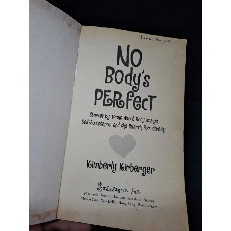 No body's perfect mới 80% bị ố HCM1508 531525