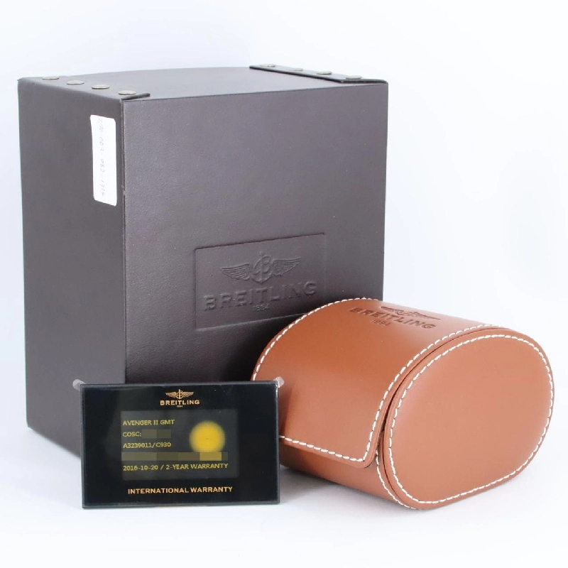 Đồng hồ Breitling Avenger II GMT Blue Mother of Pearl JAPAN LTD A32390/A329CMPPSS SS tự động - Hàng hiệu Chính hãng 880683