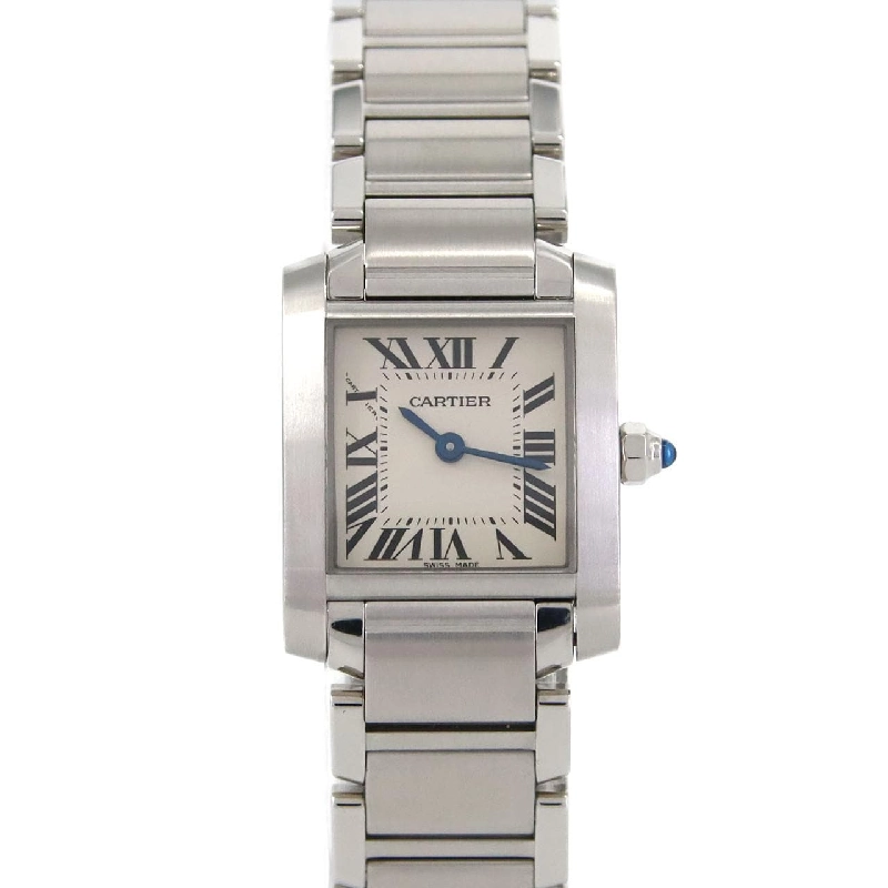 Cartier Tank Française SM W51008Q3 SS Quartz - Hàng hiệu Chính hãng 873486