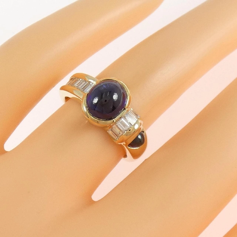 Nhẫn Sapphire K18YG 2.77CT 667473