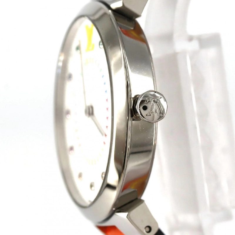 Louis Vuitton Tambour Slim 11P QA159 SS Quartz - Hàng hiệu Authentic 881364