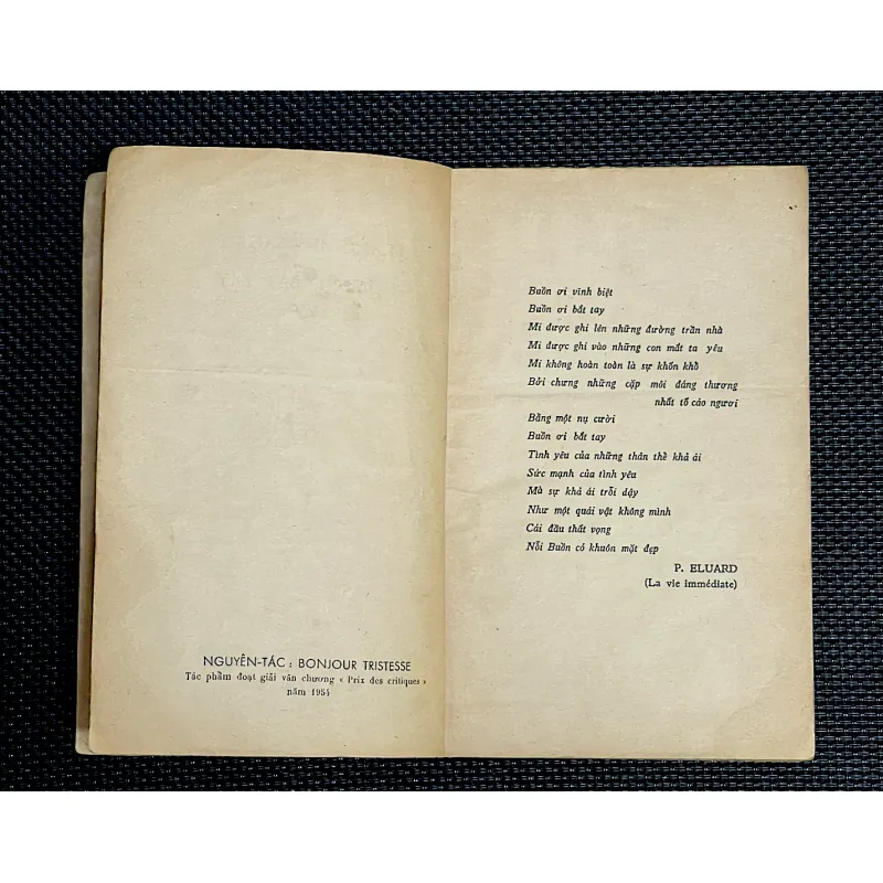 BUỒN ƠI, BẮT TAY ( BONJOUR TRISTESSE) 997963