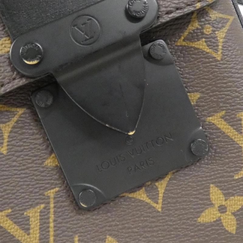 Túi đeo vai Louis Vuitton Monogram Macassar S-Lock Vertical Wearable Wallet M81522 - Hàng hiệu Chính hãng 803307