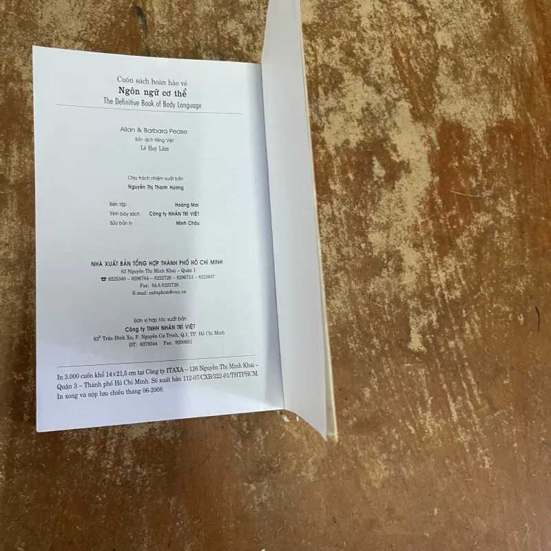 NGÔN NGỮ CƠ THỂ cuốn sách hoàn hảo về NGÔN NGỮ CƠ THỂ 789369