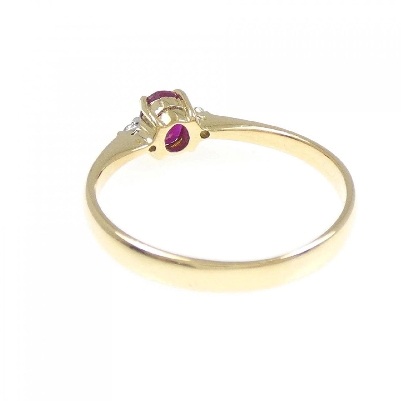 Nhẫn Ruby 750YG - Hàng hiệu Authentic 847845