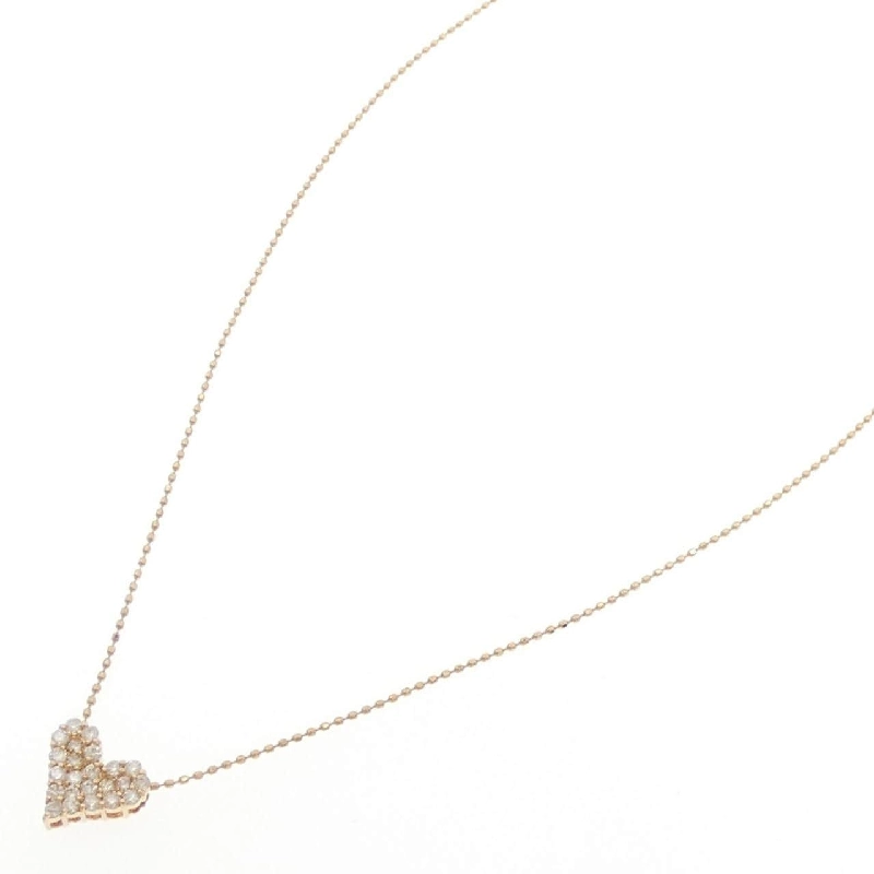 K18PG Dây chuyền trái tim kim cương 0.30CT - Hàng hiệu Chính hãng 863601