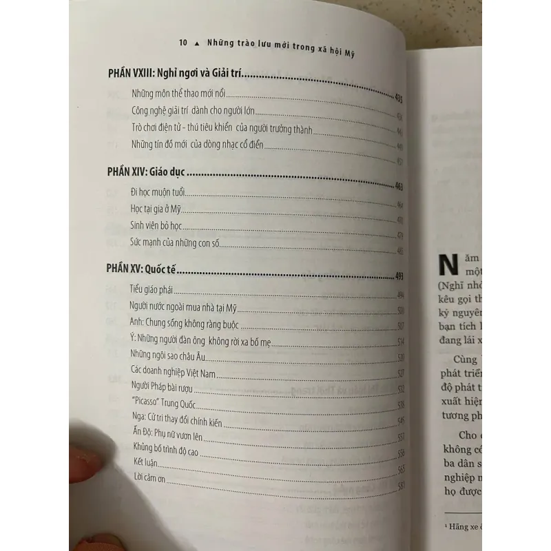 NHỮNG TRÀO LƯU MỚI TRONG XÃ HỘI MỸ 1022312