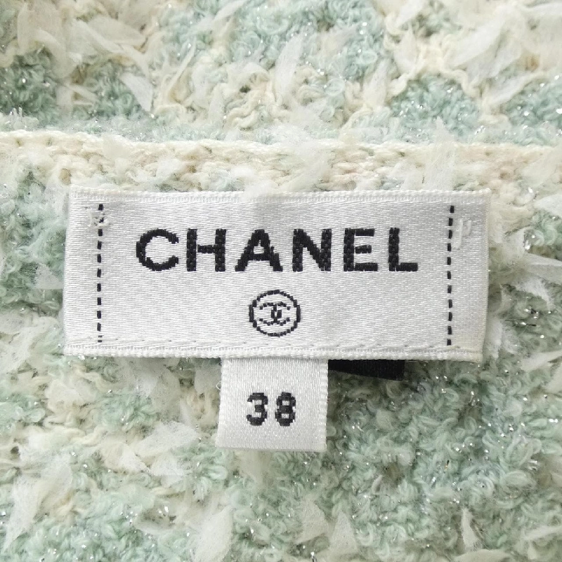 【Mã giảm giá】Áo khoác không cổ CHANEL 643366