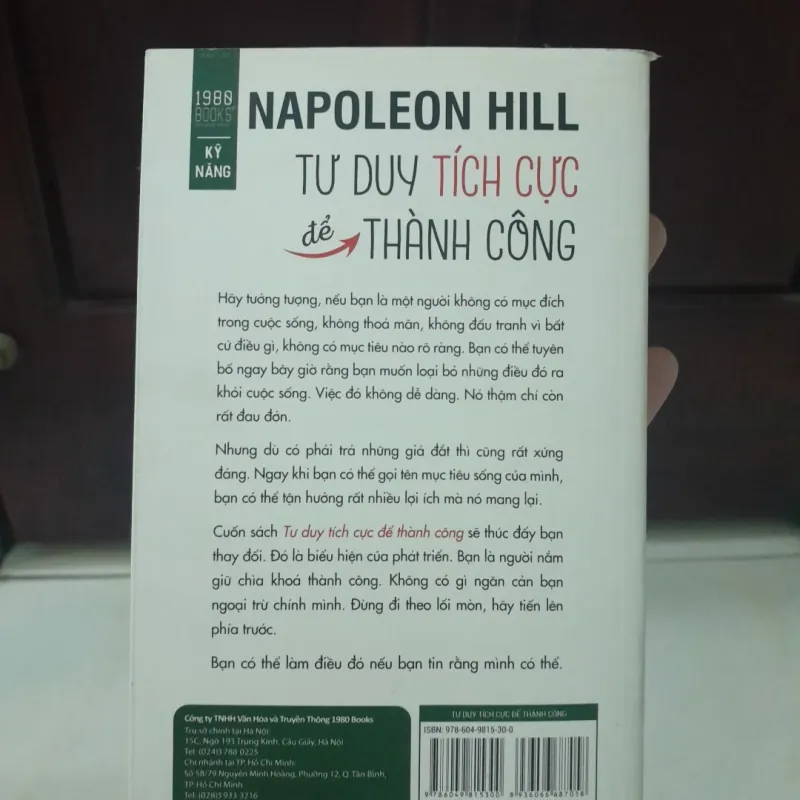 Tư Duy Tích Cực Để Thành Công 995013