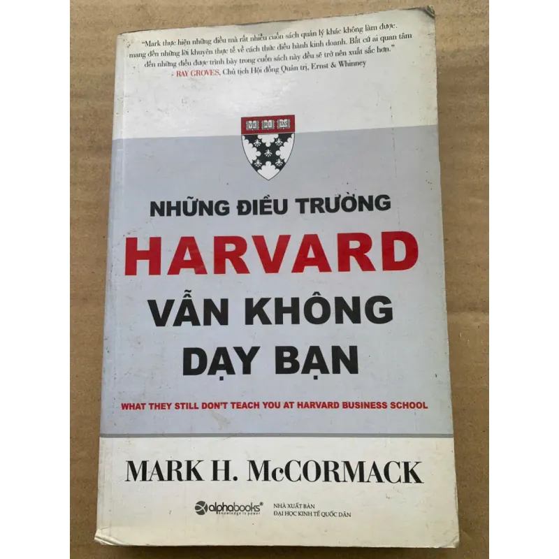 Những điều trường Havard vẫn không dậy bạn. 966580